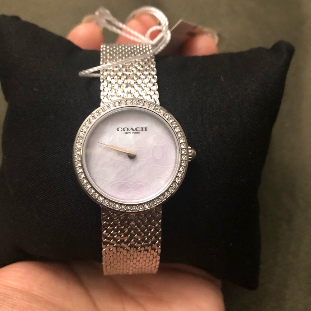 Silver Coach Watch